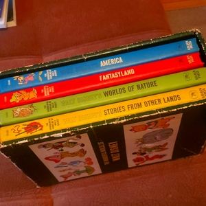 The wonderful worlds of walt Disney Collection books